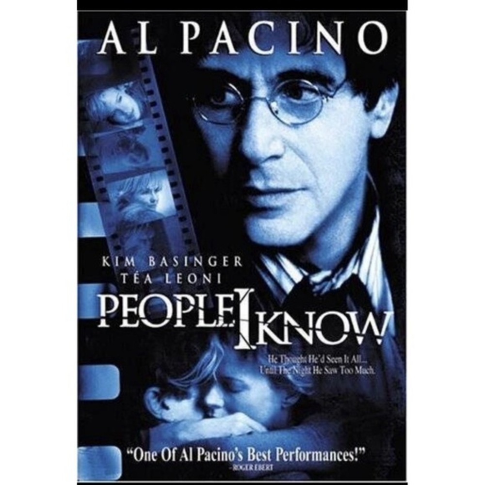 People I Know - DVD - Good Condition